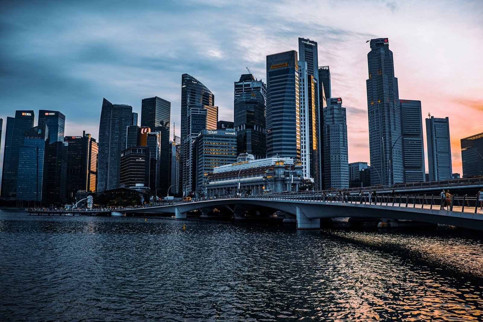Singapore skyline, used as an editorial illustration of regional market expansion